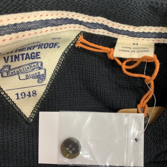 Weatherproof Ottoman Stitch Henley - Picture 6 of 6